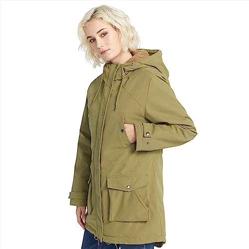 Volcom Women's Walk on by Parka Heavyweight Jacket4
