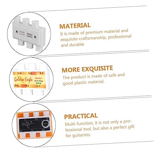 TOYANDONA flûte d’accordage de guitare pas de guitare 6 trous guitare électrique gradur variateur de instruments de musique guitares accordeur de guitare en plastique - Les Beatles, Paul McCartney, John Lennon, RIngo Starr, George Harrison TOYANDONA flûte d'accordage de guitare pas de guitare 6 trous guitare électrique gradur variateur de instruments de musique guitares accordeur de guitare en plastique – Image 4