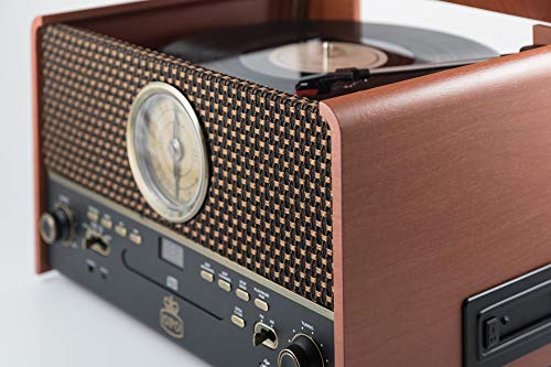 GPO Chesterton – 4 en 1 -Tourne-disque, lecteur CD, USB, radio FM, lecteur de cassettes, AUX IN, haut-parleurs intégrés - Les Beatles, Paul McCartney, John Lennon, RIngo Starr, George Harrison GPO Chesterton - 4 en 1 -Tourne-disque, lecteur CD, USB, radio FM, lecteur de cassettes, AUX IN, haut-parleurs intégrés – Image 4