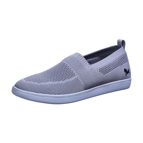 Image of Neeman's Casual Ease Slip On for Men | Breathable Knit Upper, Cushioned EVA Sole | Lightweight, Flexible Shoes for Everyday Comfort