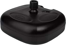 Mor - Base Para Guarda-Sol Ou Ombrelone Preta
