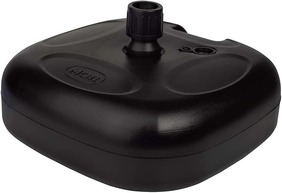 Mor - Base Para Guarda-Sol Ou Ombrelone Preta