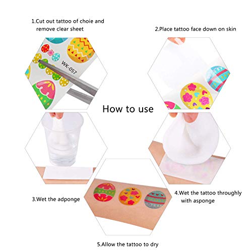 Phogary Kids Temporary Tattoos(20 Sheets), Sea World Theme Tattoos - Fish, Shark, Turtle, Seahorse, Sea Star, Octopus, Crab - Marine Life Patterns Fake Waterproof Tattoos For Boys Girls #TOP4