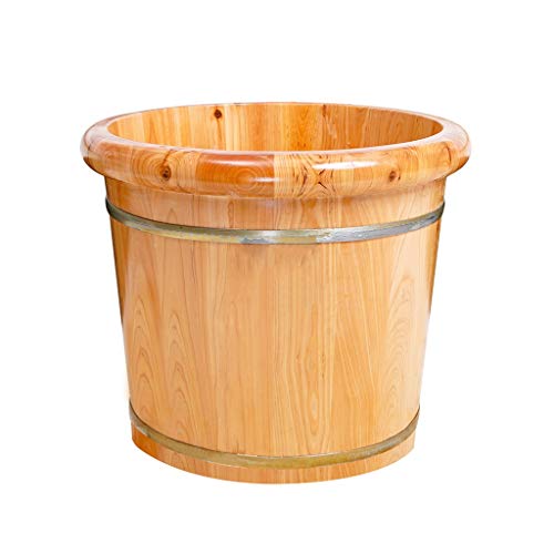 Masajeador Spa de Pies Barril de Madera de Cedro