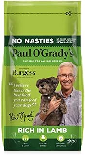 Paul OGradys No Nasties Dog Food Rich in Lamb, 2kg