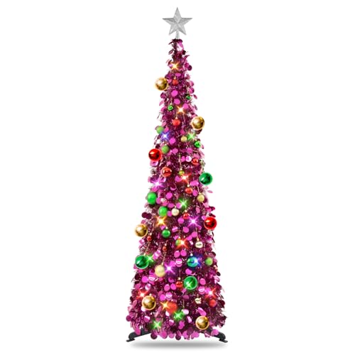 MACTING Künstlicher Weihnachtsbaum Mit Beleuchtung,5Ft Tannenbaum Künstlich – Ansicht 1