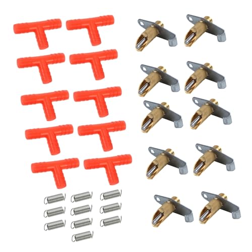 CIYODO 10pcs Rabbit Water Feeder Automatic Drinking Tool for Pets Easy to Install and Durable for Rabbits Chinchillas Guinea Pigs and More