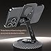 ZYEUNAGNB Adjustable Cell Phone Stand,360 Rotating Foldable Desktop Cellphone Stand with Anti-Slip Base Portable Phone Holder for iPhone 17 16 15 14 13 Pro Max, All Smart Phones, iPad