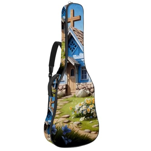 Sac pour guitare imperméable de 42 pouces avec poche accessoires