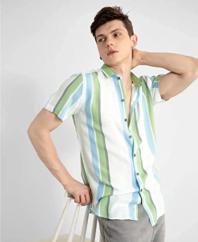 Image of Funky Printed Shirt for Men Half Sleeves