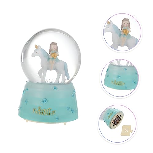 Abaodam 2 Pçs Globo De Presente De Neve De Aniversário Para Desenhos Animados De Neve LED - Presente
