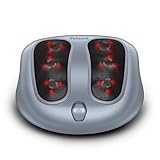 Nekteck Foot Massager with Heat, Heated Foot Massager for Plantar Fasciitis, Pain Relief and Circulation, Shiatus Electric Under Desk Feet Massager Machine, Gifts for Men Woman Him Her Mon Birthday
