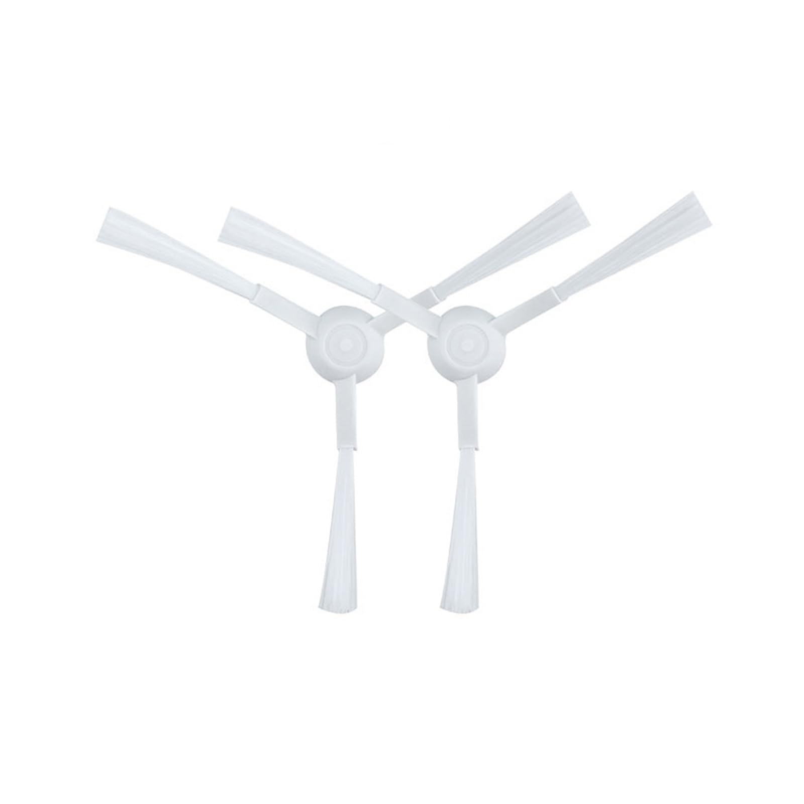 TINGELWQAXC Robot Vacuum Cleaner Side Brush，Compatible For Xiaomi，Mop P/Mop Pro 2S STYTJ02YM XMSTJQR2S 3C S10(White 2PCS)