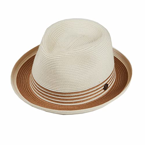 Chapeau Trilby DASMARCA Jordan blanc S pour se protéger du soleil