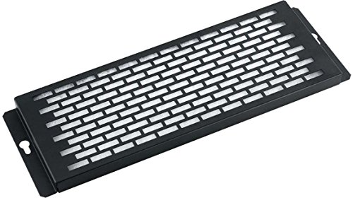 Grille passe-câble avec filtre anti-poussière noir pour armoire informatique