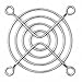 Fan Guard,Fan Size 2-3/8In