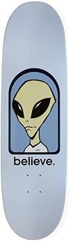 Amazon | Alien Workshop スケートボードデッキ Believe ブルー