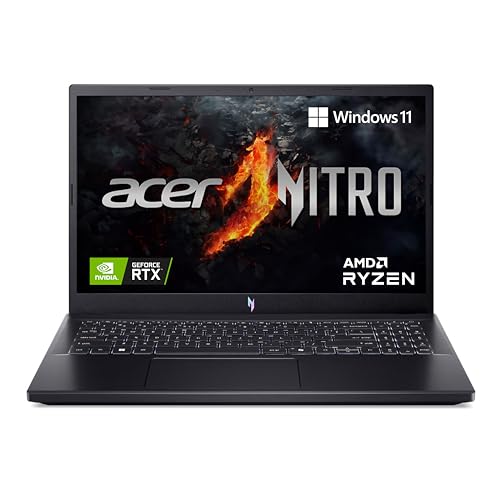 Acer Nitro V 15, AMD Ryzen 5 6600H Hexa-core Processor,NVIDIA GeForce RTX 4050-6GB GDDR6,16 GB, 512 GB, Full HD IPS,...