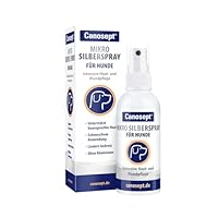 Canosept Mikro Silberspray für Hunde 75ml - Silberspray Hund gegen Juckreiz Hund - Wundspray Hund - Schmerzfrei für den Hund - ohne Aluminium & kolloidales Silber - spendet Feuchtigkeit