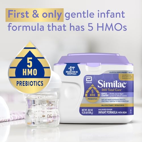 image for Similac 360 Total Care Gentle Comfort Baby Formula, Easy-to-Digest For