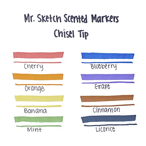 Image of Mr. Sketch Scented Markers,Assorted Colors,(Pack of 64)