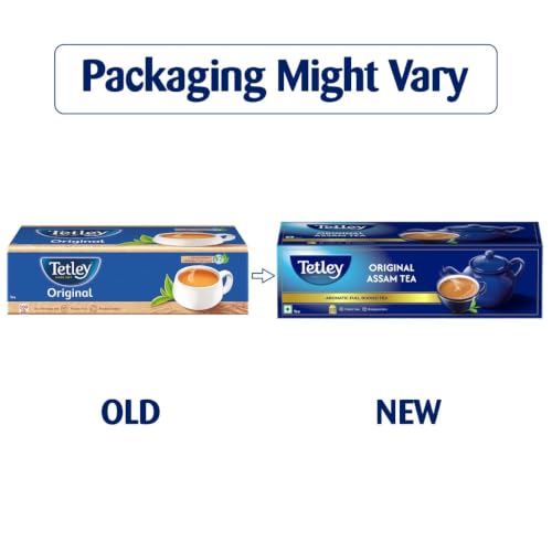 Image of Tetley Original Black Tea,Pack of 100 Tea Bags,100 grams