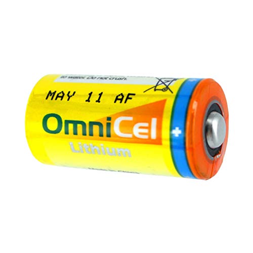 OmniCel ER123A 3.0V Size 2/3A Lithium Standard Terminal Battery For use with Smart card instrument, water meter, electricity meter, gas meter, heat meter, Automatic Meter Reading system Signal lamp
