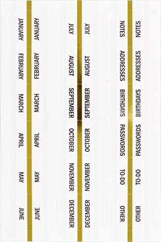 Essentials Monthly Planner Tabs (18 tabs) image 5