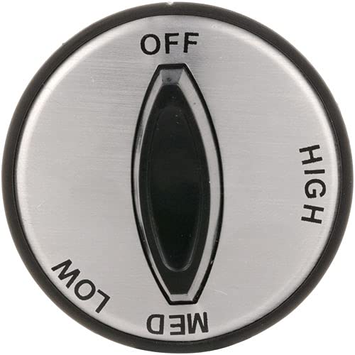 Exact FIT for Duke 3551 KNOB 2"D, Off-HIGH-MED-Low - Replacement Part by MAVRIK
