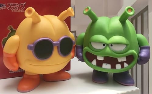 ニコチャン大王 家来 Dr.スランプアラレちゃん ソフビ ２体セット 箱付き