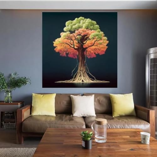 Art mural arbre de vie pour transformer un mur vide en paysage esthétique