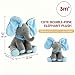 Imagen de ZVD Elefante de peluche eléctrico animado