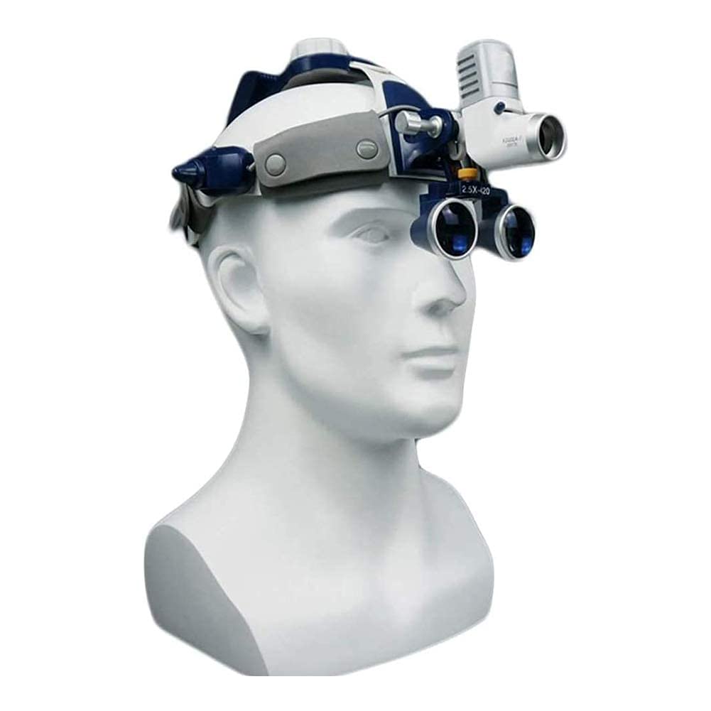 HTTGDGDH Loupes, Handheld Magnifier, Profession Magnifier Binocular Loupes, Magnifying Glasses With 5W Led Lights