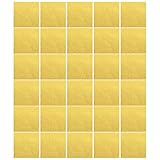 APARIENCIA DE MODA: papel de regalo de oro metálico elegante y elegante como adorno para hacer que su regalo sea más llamativo, adecuado para el embalaje y la decoración, puede hacer que los deliciosos dulces o chocolates se vean más deliciosos y llamativos.