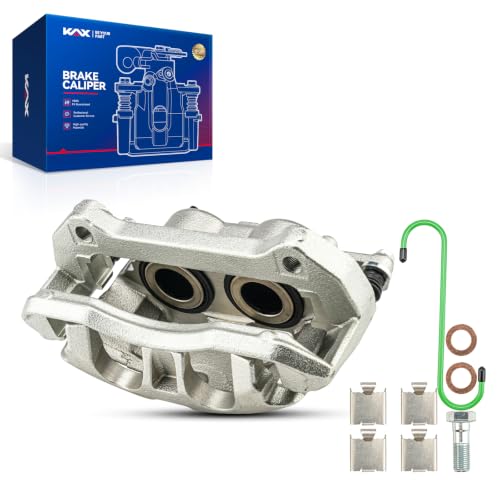 Image of KAX Front Left Brake Caliper for Ford F-150, Expedition, Lincoln Navigator | Replaces OE 18B5237, AL3Z2B121C, AL3Z2B121B, JL1Z2B121A Fit for 2010-2011 Ford F-150, 2010-2021 Ford Expedition