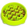 Catstages Kitty Slow Feeder Cat Bowl, Green