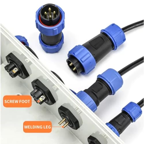 Conector de cableado SP17 con terminal de tornillo para un montaje rápido y seguro 4