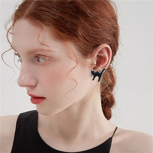 coadipress 3 Pairs Halloween Stud Earrings Set for Women Cute 925 Sterling Silver Spooky Halloween Ghost Black Cat Jack Pumpkin Holiday Earrings Jewelry Gifts4