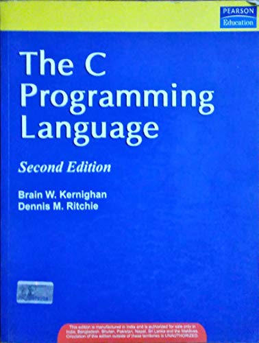 C Programming Language: ANSI C Version, 2/e 8131704947 Book Cover