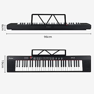 Asmuse Clavier de piano numérique 61 touches Piano Claviers électroniques 200 Tonalités 200 Rythmes avec microphone… - Les Beatles, Paul McCartney, John Lennon, RIngo Starr, George Harrison Asmuse Clavier de piano numérique 61 touches Piano Claviers électroniques 200 Tonalités 200 Rythmes avec microphone… – Image 3
