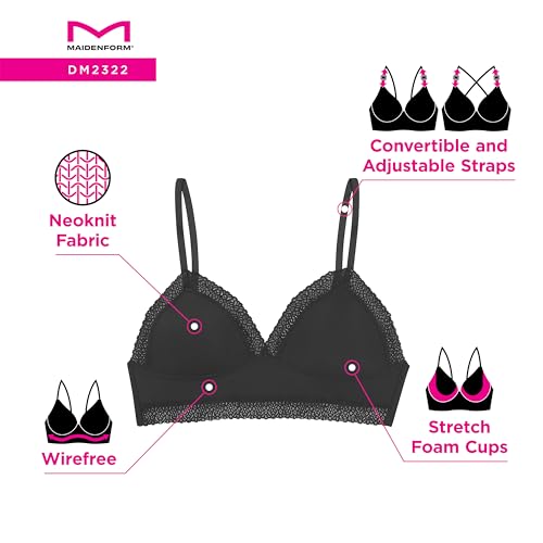 Maidenform DM2322 Women'S Lacy Triangle, Lace Bra thumb #4