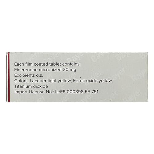 Image of Kerendia 20mg - Strip of 14 Tablets