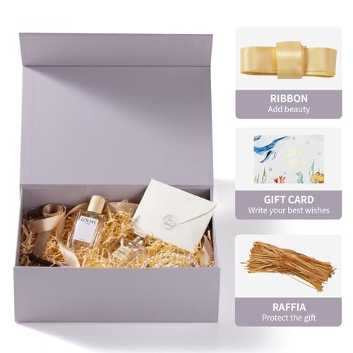 Caja De Regalo F1 Negra En Forma De Corazón Con Cierre Magnético