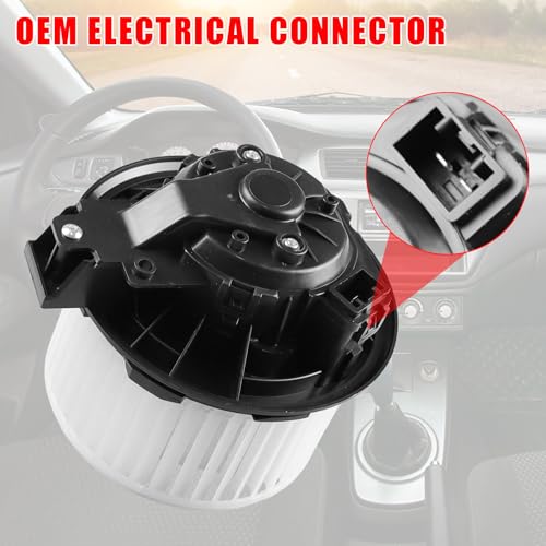 Image of AC Blower Motor Fan Replacement Fits for 2012-2019 for Ford Explorer | Flex, Taurus, Police Interceptor Sedan Utility, for Lincoln MKS /MKT- HVAC Heater Blower Motor Assembly Front, Replace 700274