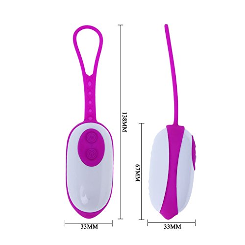 Vibrador com controle remoto sem fio 30 níveis de vibrações 5407