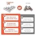 470PCS 304 Stainless Steel Compression Springs Assortment Kit, Hardware Spring kit30 Sizes Small Mechanical Springs with Plastic Box for Electronics Repair, DIY Model Industrial Maintenance