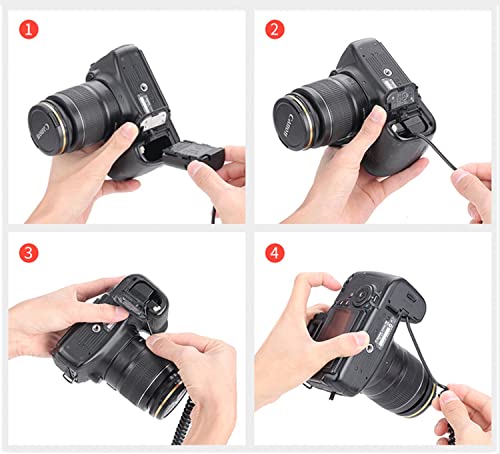 LP-E6 Dummy Akku USB Kamera Netzteil Dekodierter LP-E6 Akku Ersatz mit Typ-C Feder Netzadapterkabel für Canon EOS R R5 R5C R6 5DsR 90D 80D 70D 60D 60Da 5D Mark II III IV 6D Mark II 7D Mark II Kameras - Image 6