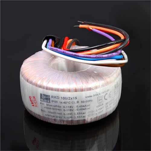 Transformateur toroïdal double bloc 15V contre les interférences