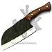 JNR Traders Handmade Serbian Knife - Serbian Chef Knife, Meat Cleaver Chefs Knife with Sheath, Rust Free 440c Steel Blade Professional 12 Inch 5511