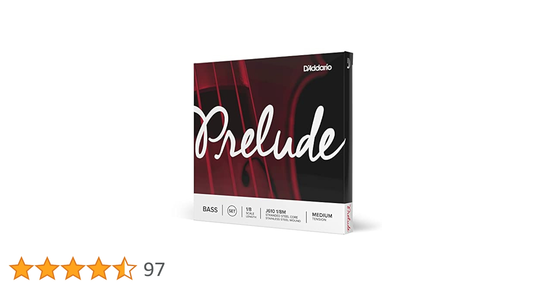 【中古・未使用】ウッドベース（コントラバス）弦 ダダリオ「プレリュード」 Amazon | D'Addario ダダリオ ウッドベース(コントラバス)弦